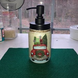 Handmade Christmas Soap Dispenser